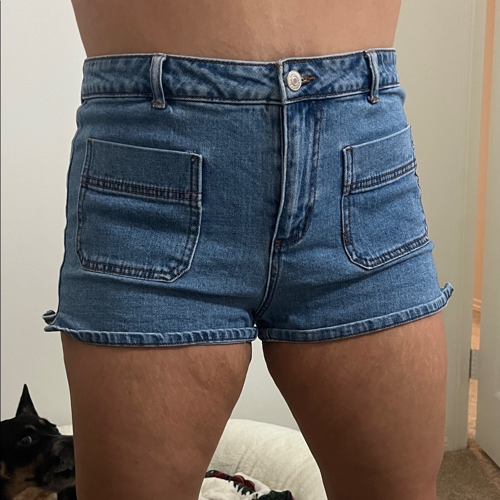 Forever 21 Classic Blue Jean Shorts